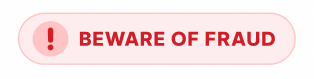 Beware of fraud